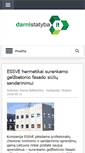 Mobile Screenshot of darnistatyba.lt