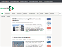 Tablet Screenshot of darnistatyba.lt